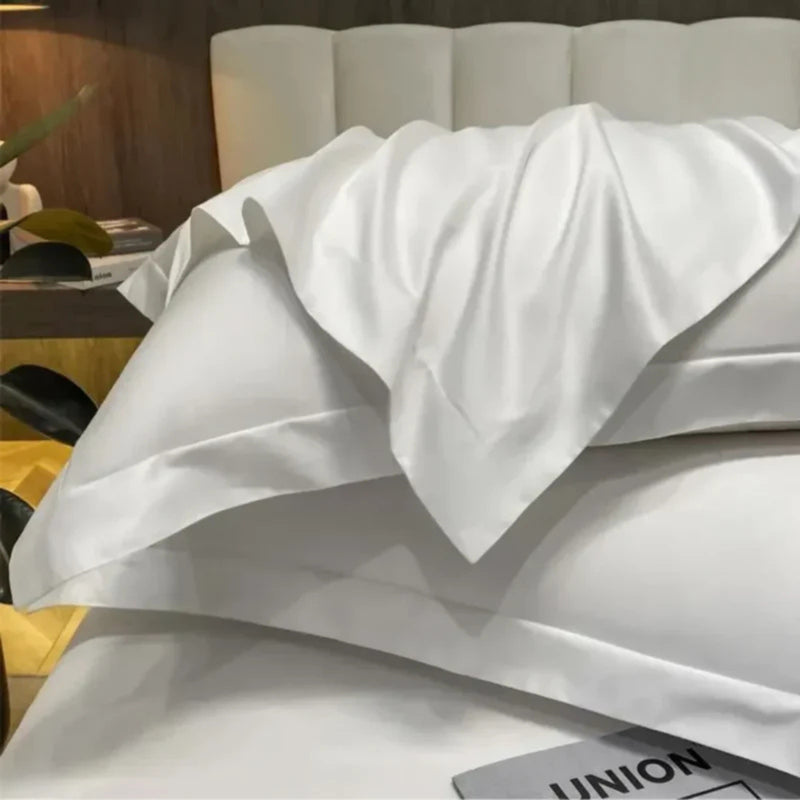 Jogo de Cama em Seda com 4 Peças - LDecor