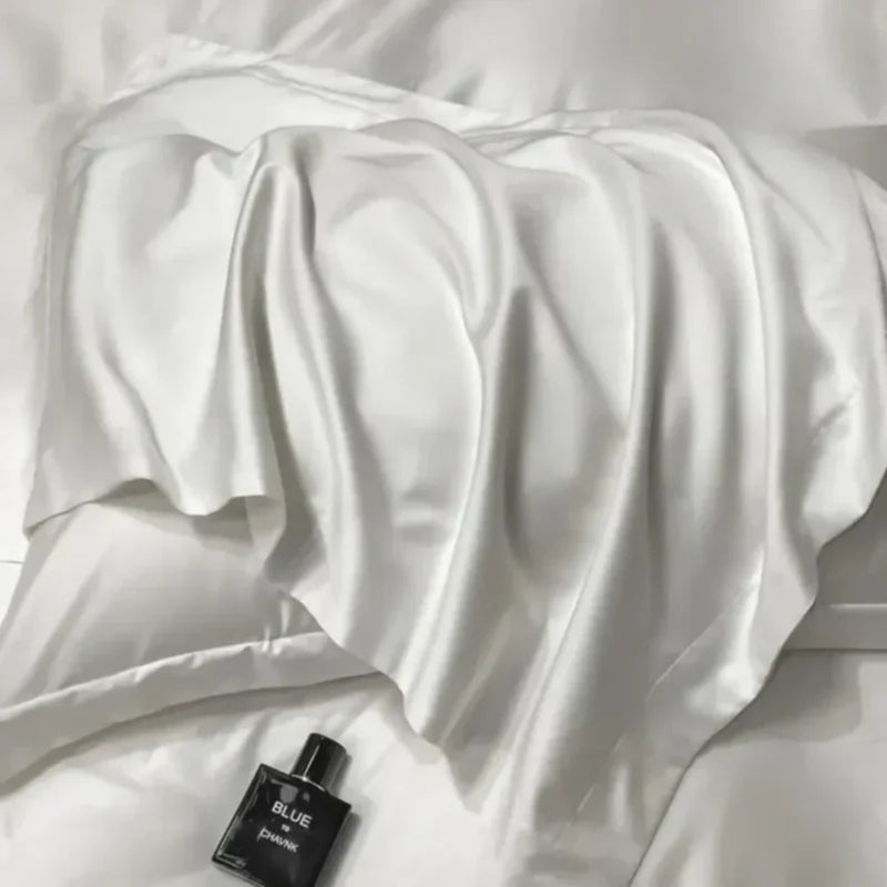 Jogo de Cama em Seda com 4 Peças - LDecor