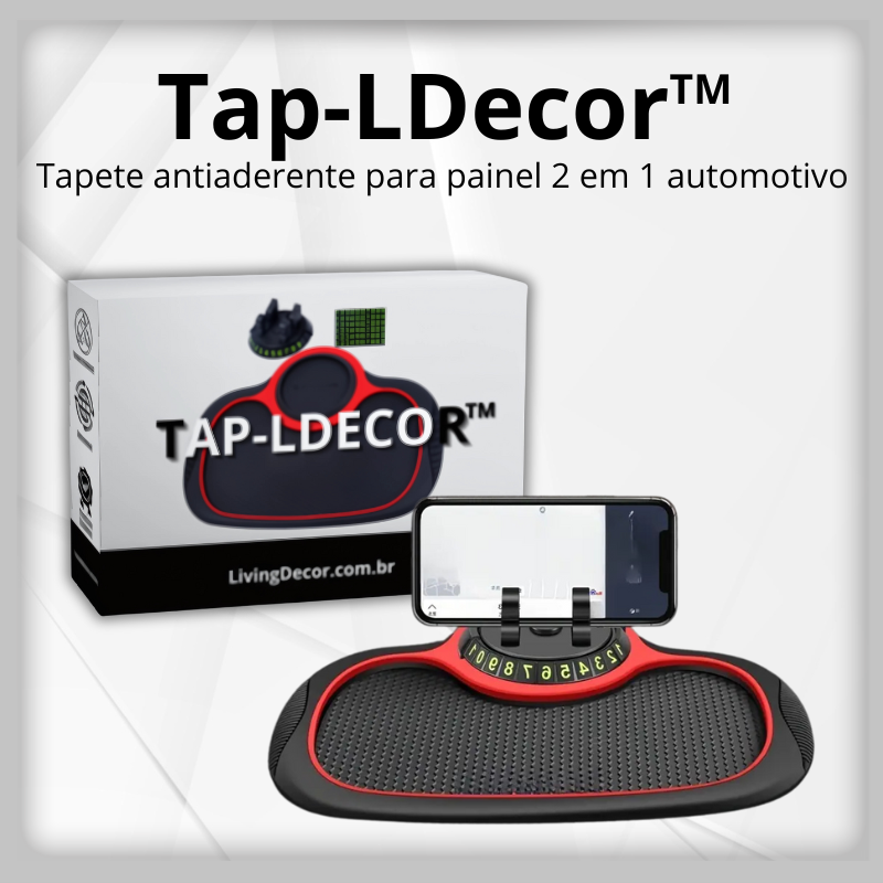 Tapete Antiderrapante para Painel 2 em 1 Automotivo - Tap-LDecor (ESTOQUE LIMITADO)