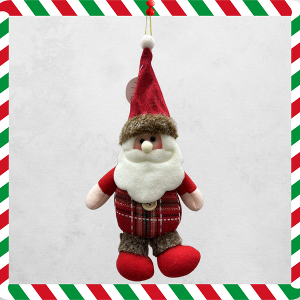 Pendente de Pelúcia de Natal