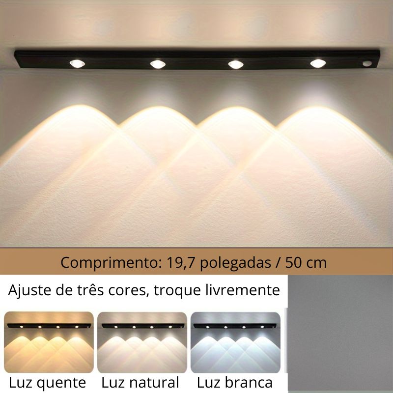Luminária Inteligente com Sensor de Movimento - LDecor