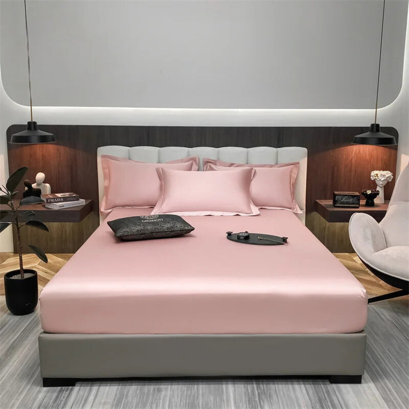 Jogo de Cama em Seda com 4 Peças - LDecor