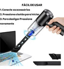 Aspirador portátil com Esterilização UV e Filtro Auto-Limpante