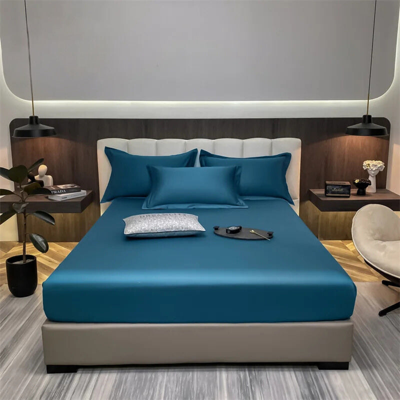 Jogo de Cama em Seda com 4 Peças - LDecor