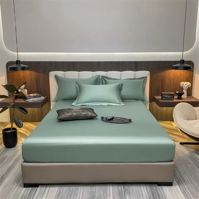 Jogo de Cama em Seda com 4 Peças - LDecor