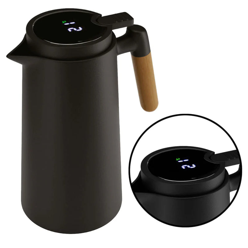 Garrafa Térmica com Termômetro Digital - LDecor