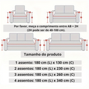 Capa de sofá boêmia - LDecor