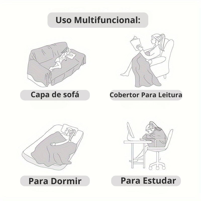 Capa de sofá boêmia - LDecor