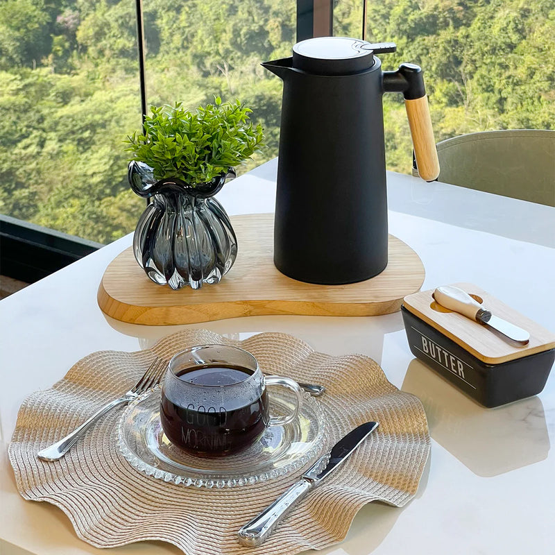 Garrafa Térmica com Termômetro Digital - LDecor