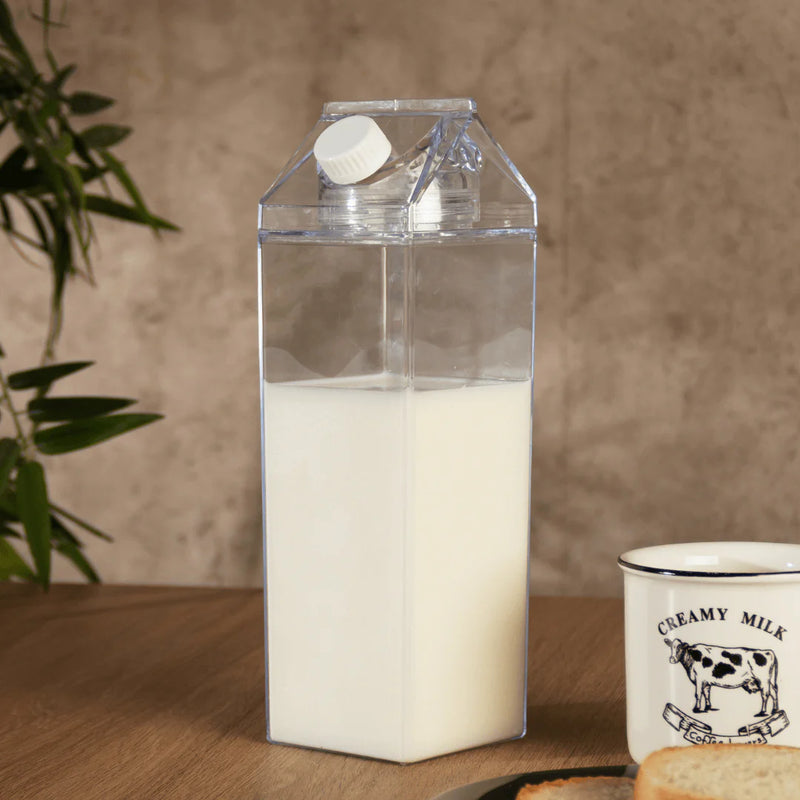 Garrafa Decorativa Transparente Organização para Bebidas