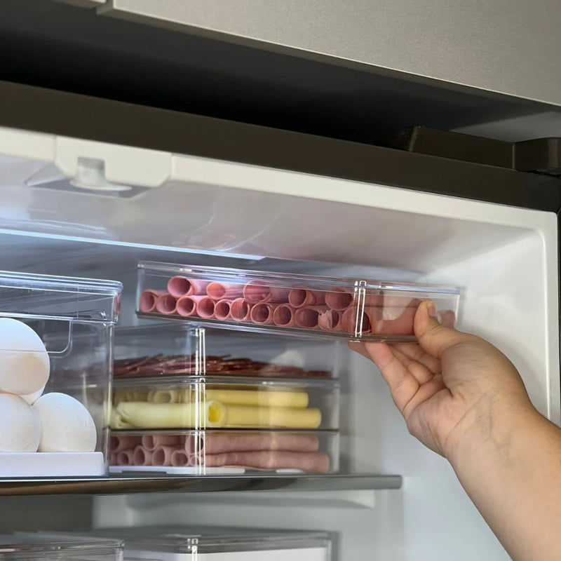 Organizador Porta Frios Duplo Clear Natural - LDecor