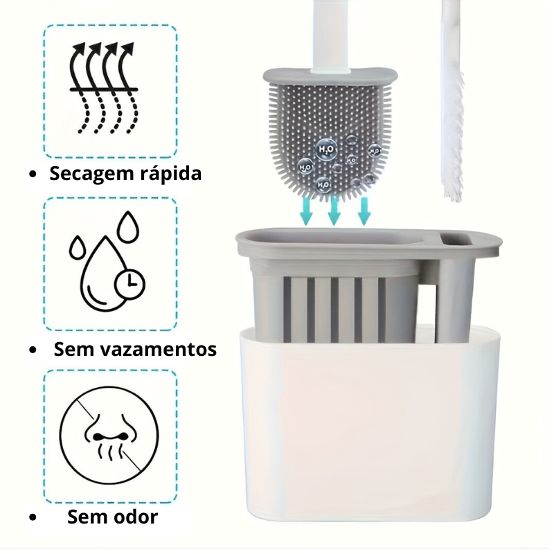 Conjunto de Escova Sanitária - LDecor
