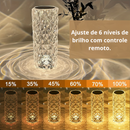 Luminária de cristal Diamante - LDecor