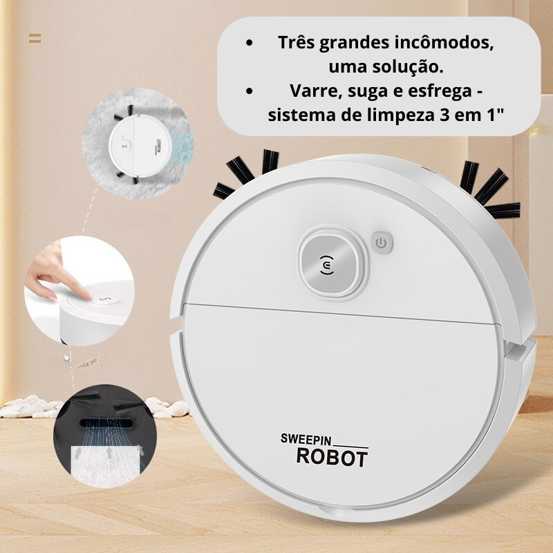 Robô Aspirador de Pó Automático