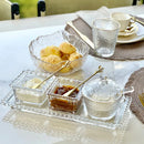 Açucareiro em Cristal de Chumbo Martelado