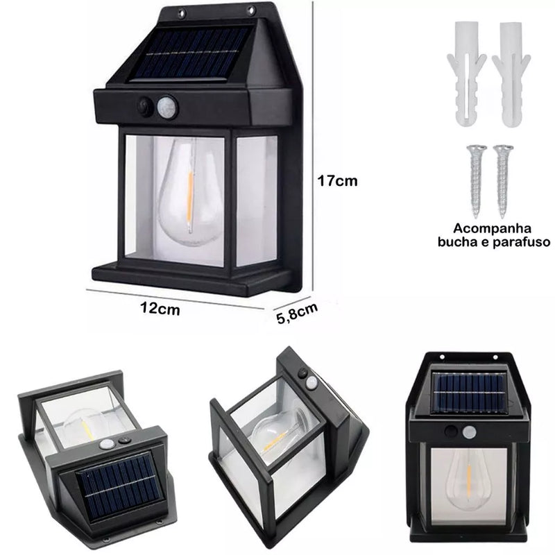 Luminária Refletor Solar - EcoLux!