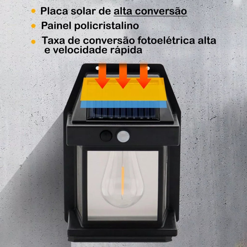 Luminária Refletor Solar - EcoLux!