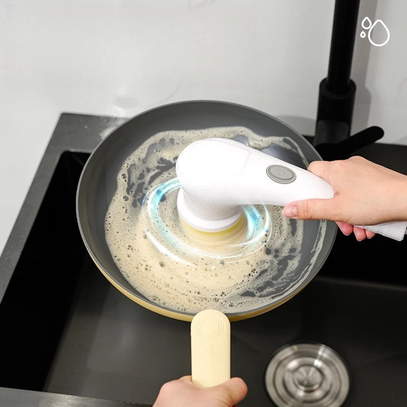 Escova Elétrica 5 em 1 Recarregável Múltiplas Superfícies - LDecor