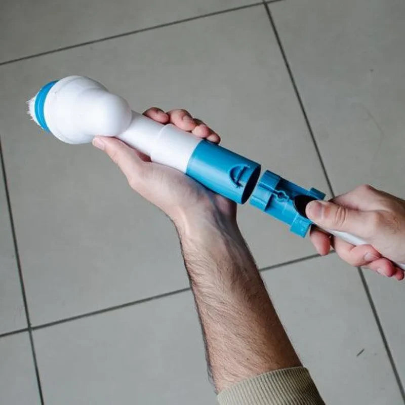 Escova Elétrica de Limpeza Gira Brush 360° - Tazze