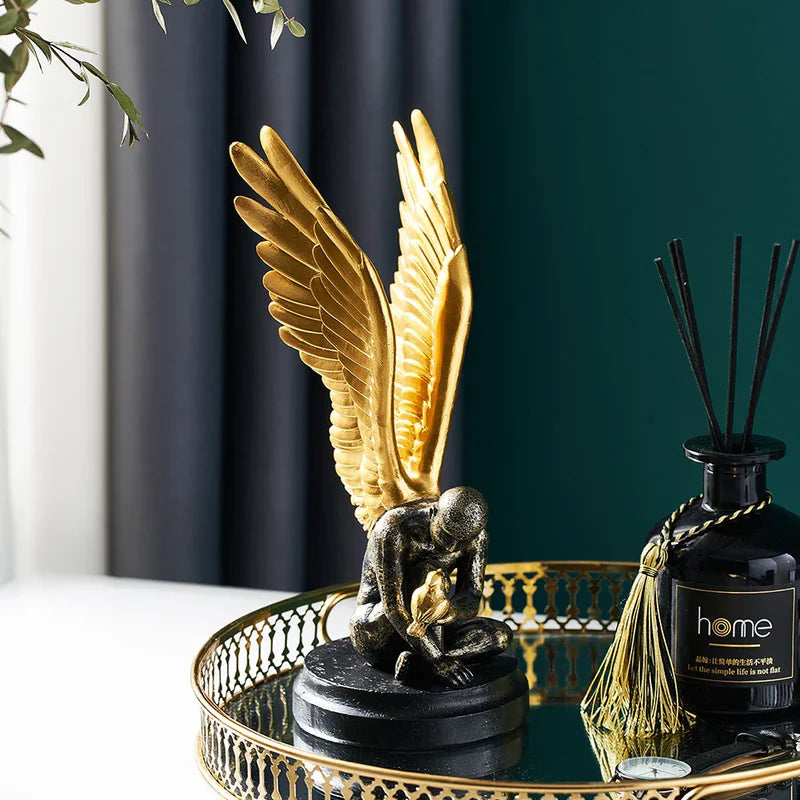 Escultura Asas de Anjo - LDecor