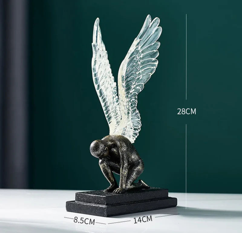 Escultura Asas de Anjo - LDecor