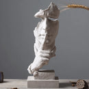 Escultura "Silêncio Vale Ouro" - Tazzi