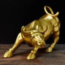 Escultura Touro de Wall Street Dourado - LDecor