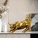 Escultura Touro de Wall Street Dourado - LDecor