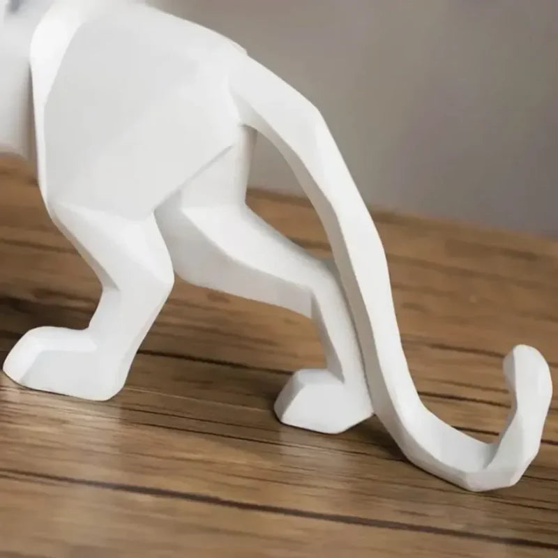 Estátua de Leopardo em Resina - Tazzi