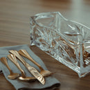 Faqueiro 24 Peças de Aço Inox Tazzi Gold - LDecor