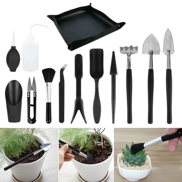 Kit de Ferramentas Completo para Jardinagem com 13 Peças
