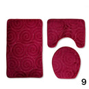 Kit Tapetes Para Banheiro e Lavabo 3 Peças - Tazze