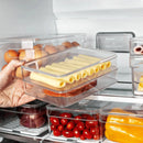 Organizador Porta Frios Duplo Clear Natural - LDecor