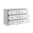 Cômoda 6 Gavetas Ditália - LDecor